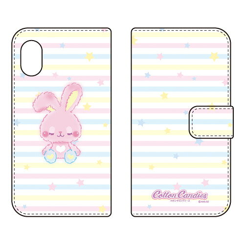 コットンキャンディーズシリーズ 手帳型スマートフォンケース キャンディ Rakuten ...