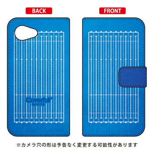 【送料無料】 手帳型スマートフォンケース 競泳プール ブルー / for AQUOS SERIE mini SHV38・Xx3 mini 603SH/au・SoftBank 【Coverfull】aquos serie mini shv38 ケース aquos serie mini shv38 カバー aquos xx3 mini 603sh ケース aquos xx3 mini