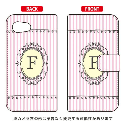 乐天商城 - 手帳型スマートフォンケース Cf LTD イニシャル アルファベット F （ピンク） AQUOS R compact 701SH・SHV41・SH-M06 SoftBank・au・docomo Coverfull aquos r compact ケース aquos r compact カバー 701sh shv41 sh-m06 ケース 送料無料