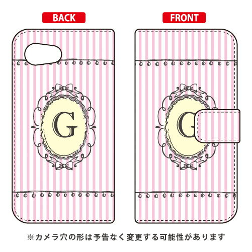 乐天商城 - 手帳型スマートフォンケース Cf LTD イニシャル アルファベット G （ピンク） AQUOS R compact 701SH・SHV41・SH-M06 SoftBank・au・docomo Coverfull aquos r compact ケース aquos r compact カバー 701sh shv41 sh-m06 ケース 送料無料