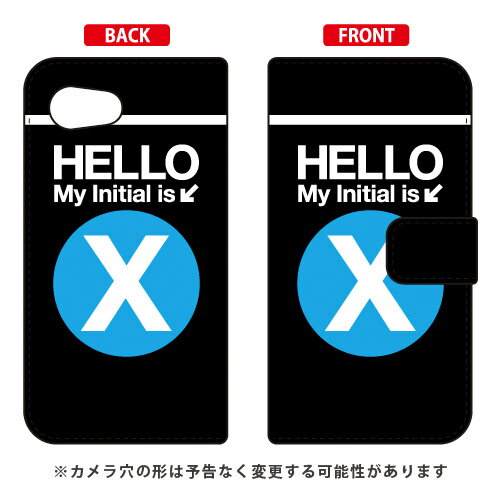 Rakuten - 手帳型スマートフォンケース Cf LTD サブウェイ イニシャル アルファベット X （サックス） AQUOS R compact 701SH・SHV41・SH-M06 SoftBank・au・docomo Coverfull aquos r compact ケース aquos r compact カバー 701sh shv41 sh-m06 ケース 送料無料