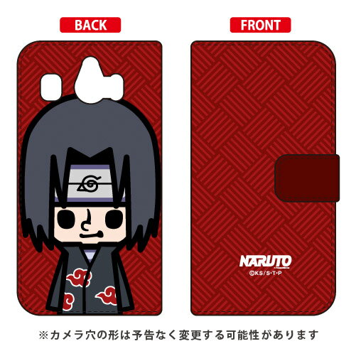 ナルト疾風伝シリーズ 手帳型スマートフォンケース NARUTO×PansonWorks ズーム うちはイタチ / for シンプルスマホ4 704SH/SoftBankソフトバンク シャープ 704sh ケース 704sh カバー 704shケース 704shカバー シンプルスマホ4 ケース シンプルスマホ4 カバー