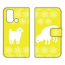 手帳型スマートフォンケース Cf LTD ほっこりひつじ (YELLOW) OPPO Reno5 A A101OP・CPH2199 Y!mobile・MVNOスマホ(SIMフリー端末) Coverfulloppo reno5 a oppo reno5 a ケース oppo reno5 a oppo reno5 a カバー reno5 a ケース reno5 a カバー reno5 送料無料(2)