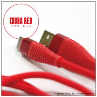 【お買い得】【2本セット】【送料無料】コブラケーブルLightningType-CmicroUSBライトニングタイプCマイクロUSBケーブル約2mスマートフォンタブレット2A出力対応急速充電microUSBケーブル2.0m断線しにくいコードスマホ高出力データ転送