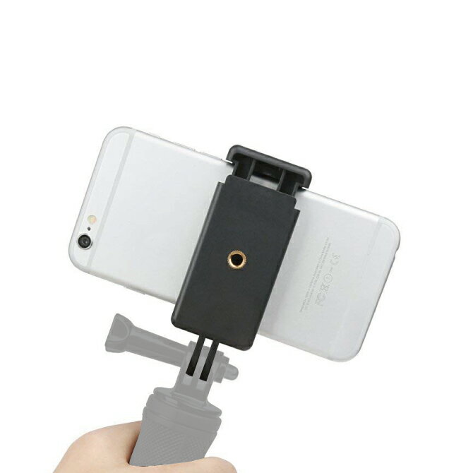 iPhone ほぼ全機種 スマホ クリップ スマートフォン クリップ GoProアダプター マウント 1/4スクリューホール 三脚ホルダーマウント 多用途 自撮りセルフィー 簡単 設置 人気 便利グッズ オススメ 送料無料脚ホルダーマウント スマホ ほぼ全機種 多用途 自撮りセルフィー