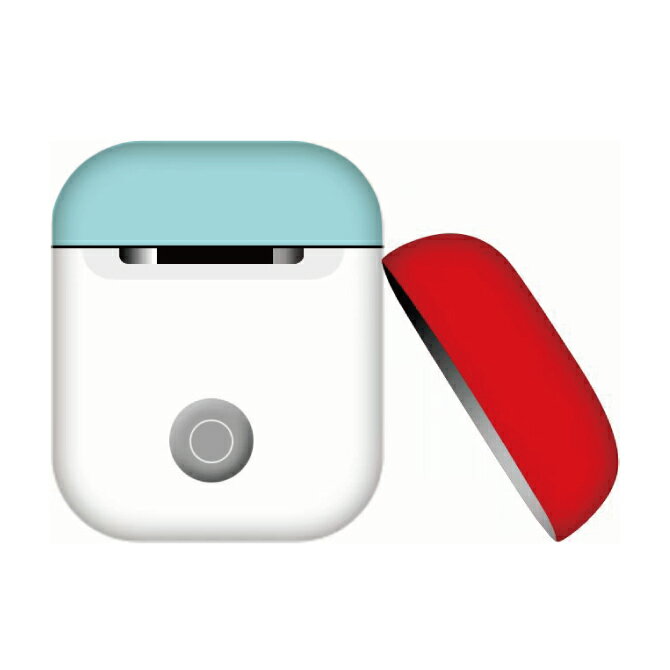 シリコン バイカラー ツートン AirPods エアポッズ ケース カバー airpods ケース airpodsカバー エアーポッズケース エアーポッズカバー...