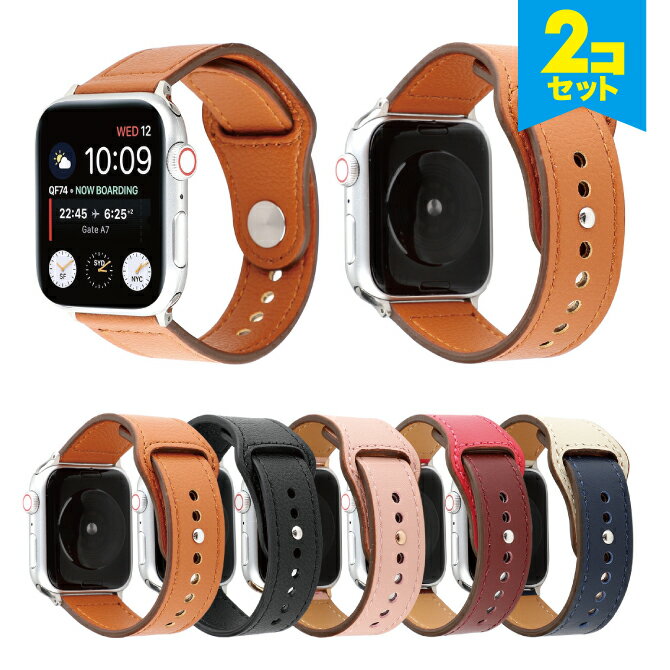 ݌Ɍy2{Zbgz Apple Watch AbvEHb` Single button genuine leather belt VO {^ WFjC U[ xg AbvEHb`Xgbv {v ㎿  炩 _炩 IWi iC 