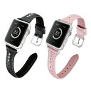●在庫限り特価●Apple Watch アップルウォッチ T slim design with synthetic diamond real leather belt 合成ダイヤモンド 本革 レザー アップルウォッチストラップ オリジナル バンド セレブ エレガント 美しい 大人 メンズ レディース 男子 女子 男性 送料無料(2)