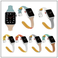 【送料無料】【AppleWatch】【アップルウォッチ】【TdesignThreecolorgenuineleatherbelt】【Tデザイン3カラージェニュインレザー】【本革】【T型】【細身】【カラフル】【パステルカラー】【アップルウォッチストラップ】オリジナルバンド美しい