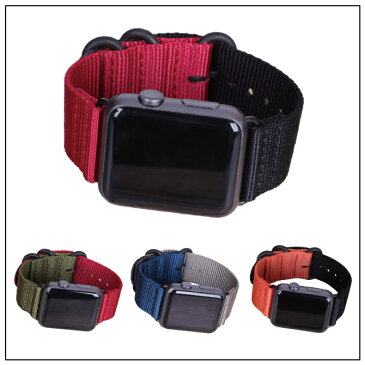 【お買い得】【2本セット】【送料無料】【Apple Watch】【アップルウォッチ】【Double color nylon belt】【ダブル カラー ナイロン ベルト】【アップルウォッチストラップ】【2トーンカラー】【NATO】【アーミー】【肉厚】【軽い】【丈夫】オリジナル バンド 美しい