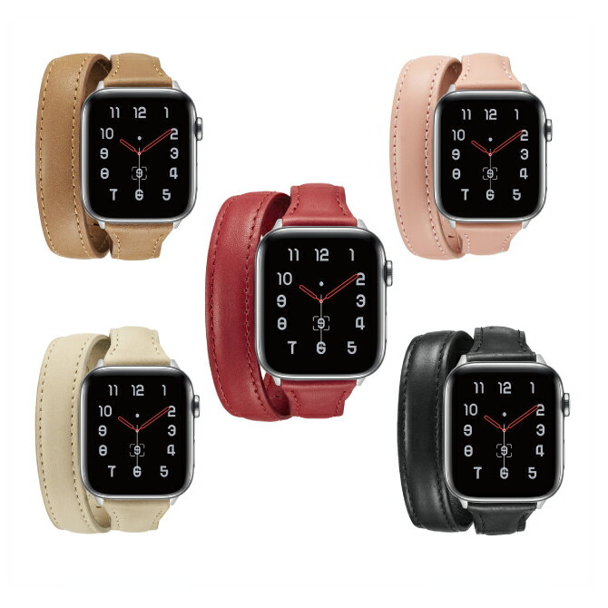 ●在庫限り特価●Apple Watch T-slim long design real leather belt T-スリム ロング デザイン リアル レザー ベルト アップルウォッチストラップ ロング 巻く 定番 シンプル 本革 レザー オリジナル バンド 美しい 大人 メンズ レディース 男子 送料無料