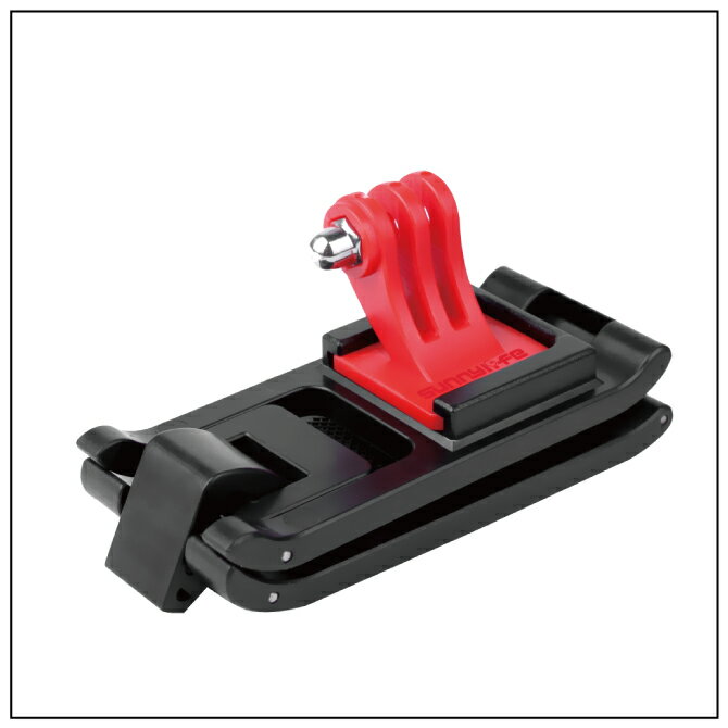 Sunnylife TY-Q9261 Universal Sports Camera Backpack Clamp Adjustable Clips for GoPro 8 Osmo Action Osmo Pocket ��˥С����륹�ݡ��ĥ����Хå��ѥå������ץ����㥹���֥륯��å� ��������󥫥�� ���������꡼ GoPro ���������꡼ �Хå��ѥå� ����̵��