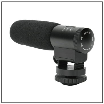 【送料無料】【MAMEN】【MIC-03】【Camera / DV Machine Microphone】【カメラ / DV マシーン マイクロフォン】【3.5mmジャック】【風防付き】【Vlog】ショットガンマイク DSLRカメラ 録音マイク カーディオイド指向性 外付けマイク コンデンサーマイク 動画 撮影