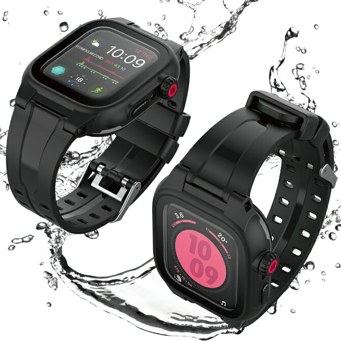 ●在庫限り特価●Apple Watch アップルウォッチ IP68 waterproof belt IP68 ウォータープルーフ ベルト アップルウォッチストラップ アップルウォッチバンド シリコン 衝撃 汚れ 水 雪 シンプル 定番 ベーシック オリジナル バンド 送料無料