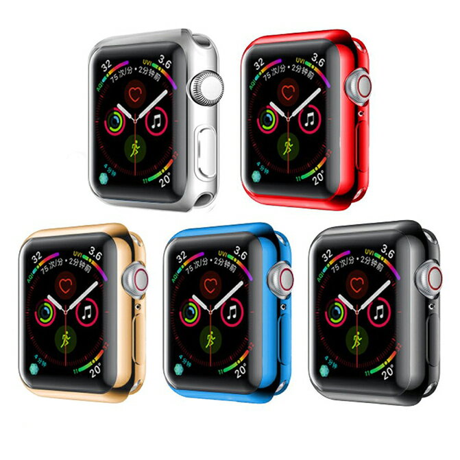 ●在庫限り特価●Apple Watch アップルウォッチ 38mm 40mm 42mm 44mm ケース カバー 全面 保護 画面 傷 ..