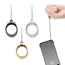 Handy ring ハンディー リング 落下防止 スマートフォン スマホ メタル製 高級感 丈夫 ストラップ 指 リング スタンド 機能 横置き 対応 スマホ...