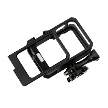 【送料無料】【WEsports】【GP916】【Vlog Aluminum Alloy Protective Cage】【Vlog アルミニウム合金 プロテクティブ ケージ】【GoPro Hero 9 Black】【ゴープロ ヒーロー 9 ブラック】Vlog YouTuber ケース カバー マグネット マイク LEDライト コールドシュー マウント