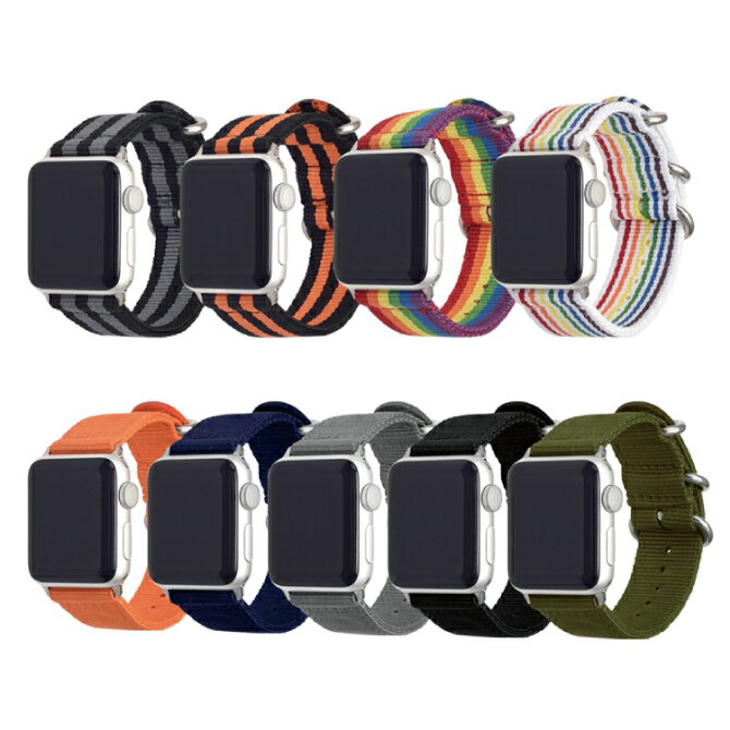 ●在庫限り特価●Apple Watch アップルウォッチ Military nlyon belt ミリタリー ナイロン ベルト アップルウォッチストラップ 高品質 肉厚 ナイロン アーミー オリジナル バンド 美しい 大人 メンズ レディース 男子 女子 男性 女性 おしゃれ かわいい 送料無料