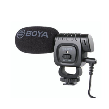 【送料無料】【BOYA】【BY-BM3011】【Compact Shotgun Mic】Vlog Youtuber 2種 風防 コンデンサーマイク コンパクト カーディオイド TRS TRRS ケーブル付き スマートフォン スマホ タブレット デジタル一眼レフカメラ アクションカメラ レコーダー パソコン PC 人気