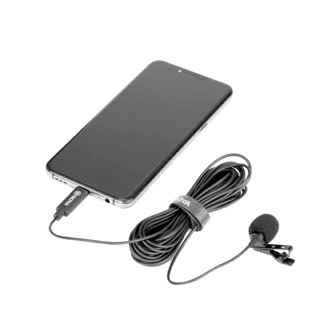 BOYA BY-M3 Digital Lavalier Microphone Vlog Youtuber デジタル Type-C USB-C USB タイプC ラヴァリエマイク プラグアンドプレイ iPad Pro Mac PC スマホ スマートフォン 互換性 アンドロイドスマホ 集音マイク クリップ 無指向性 コンデンサー 送料無料