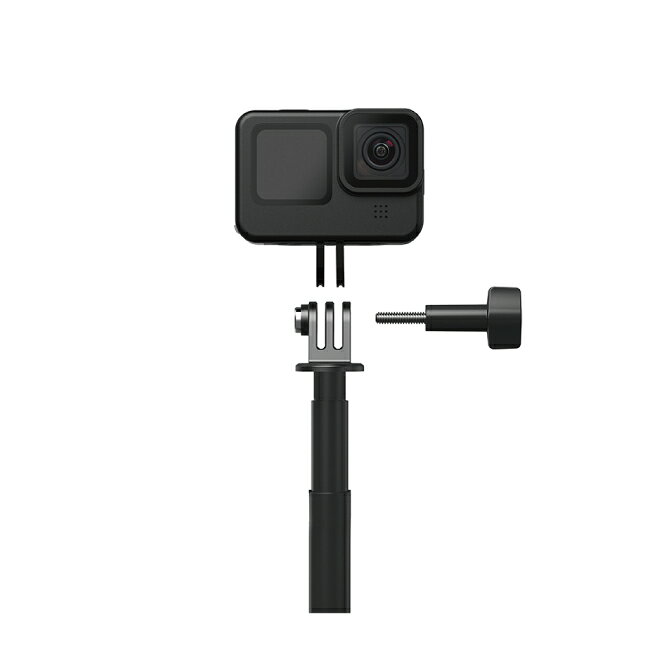 自撮り棒 gopro 自撮り棒 アクションカメラ ゴープロ 自撮り棒 ロング 自撮り棒 長...