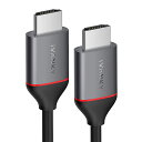 iVANKY VBE02 1m Grey & Black 4K@60Hz HDMI Cable HDMI2.0規格 18Gbps HDR HDCP2.2 ARC 3D イーサネット対応 PS4 Xbox, Nintendo Switch Apple TV Fire TV 適用 テレビ ハイスピードプレミアム 極細 スリム 人気 便利グッズ オススメ 送料無料