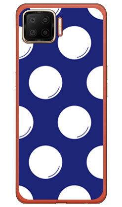 ドットフライ ネイビー×ホワイト （ソフトTPUクリア） OPPO A73 CPH2099 楽天モバイル SECOND SKINcph2099 ケース cph2099 カバー 楽天モバイル オッポ ケース オッポ カバー スマホケース スマホカバー かわいい クール 人気 便利 送料無料