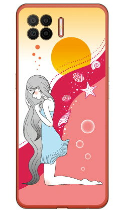 Wavelet （クリア） design by いせきあい OPPO A73 CPH2099 楽天モバイル Coverfull ハードケースcph2099 ケース cph2099 カバー 楽天モバイル オッポ ケース オッポ カバー スマホケース スマホカバー かわいい クール 人気 便利 送料無料