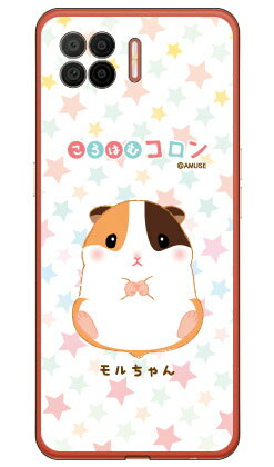 乐天商城 - ころはむコロンシリーズ モルちゃん （クリア） OPPO A73 CPH2099 楽天モバイル スマホケース ハードケースcph2099 ケース cph2099 カバー 楽天モバイル オッポ ケース オッポ カバー スマホケース スマホカバー かわいい クール 人気 便利 送料無料
