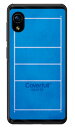 バレーコート ブルー(クリア) Rakuten Mini C330 楽天モバイル Coverfull ハードケース c330 ケース c330 カバー 楽天モバ...