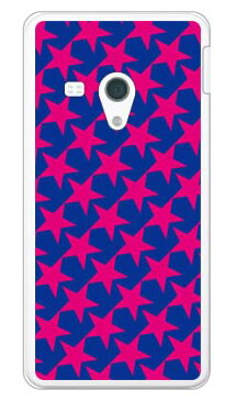 【送料無料】 スター TYPE2 ブルー×ピンク (クリア) / for AQUOS SH-M01/楽天モバイル 【SECOND SKIN】sh-m01 ケース sh-m01 カバー 楽天モバイル アクオスフォン ケース アクオスフォン カバー スマホケース スマホカバー かわいい クール 人気 便利