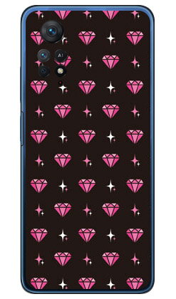 ダイヤ ピンク （クリア） Redmi Note 11 Pro 5G 楽天モバイル・MVNOスマホ（SIMフリー端末） YESNO ハードケースredmi note 11 pro 5g ケース redmi note 11 pro 5g カバー 楽天モバイル ケース カバー スマホケース スマホカバー かわいい クール 人気 送料無料