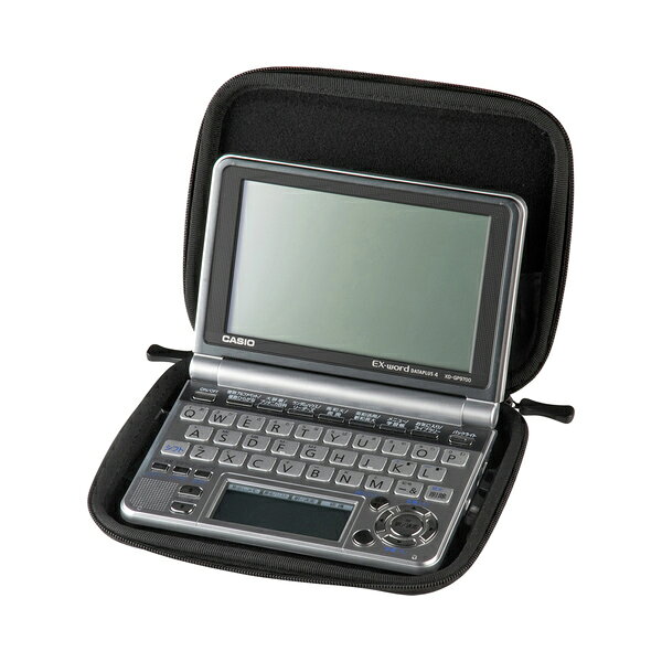 スマホケースやバンド CASE CAMPのSANWA SUPPLY（サンワサプライ） セミハード電子辞書ケース（ブラック） PDA-EDC31BK｜アングル2