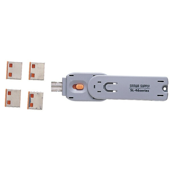 SANWA SUPPLY（サンワサプライ） USBコネクタ取付けセキュリティ SL-46-D
