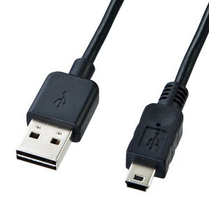 【商品説明】USBAコネクタのパソコンと、パソコン・ゲーム機とミニUSBBコネクタを持つ周辺機器（デジカメ・HDD・PSPなど）を接続■両面挿せるUSBAコネクタ採用USBAコネクタ（オス）の表・裏を気にせず「両面挿せる」USBケーブルです。■USB2.0/USB1.1両対応USB2.0の「HI-SPEED」モードに対応した高品質ケーブルです。USB2.0で規定されたケーブル電気特性を満たしていますので、USB2.0の機器を接続することができます。（USB1.1/1.0規格の機器にも互換性があるので、使用することができます。）■二重シールドケーブル銅製の高密度編組みシールド材の内側に密閉型のアルミシールド処理を施し、低域から高域まで、ほとんどのノイズから大切なデータを守ります。■ツイストペアケーブル芯線を2本ずつよりあわせたノイズに強いツイストペア線を使用しています。■モールドコネクタ内部を樹脂モールドで固め、さらに全面シールド処理を施していますので、外部干渉を防ぎノイズ対策も万全。耐振動・耐衝撃性にも優れています。【仕様】■カラー：ブラック■ケーブル長：約0.5m■コネクタ形状：USBAコネクタオス-ミニUSBBコネクタ（5pin）オス■ケーブル直径：約3.8mm■線材規格（UL）：UL2725■対応機種・〈パソコン〉：各社DOS/Vパソコン、NECPC98-NXシリーズ、NECPC-9821シリーズ、AppleMacPro、MacBook、iMac、PowerMacG5・G4・G3、PowerBookG4・G3、iBookシリーズなど※USBポートを持っている機種に対応します。・＜周辺機器＞：各社USB2.0/1.1規格対応のミニUSBポート（5pin）を持つ機種・USBストレージデバイス、USBカードリーダー、USBハブなどのミニUSBBコネクタ（5pin）を持つUSB機器・ソニープレイステーションポータブルPSP-1000/2000/3000・ミニUSBBコネクタ（5pin）を持つデジタルカメラ、デジタルビデオカメラなど※PictBridge対応の機種では対応するプリンタと接続してダイレクトプリントを行うことができます。【発送予定について】表記の発送予定はあくまで目安です。メーカーの在庫状況によっては、さらにお時間をいただく場合がございます。