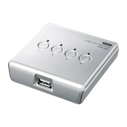 【送料無料】 SANWA SUPPLY（サンワサプライ） USB2.0手動切替器（4回路） SW-US24N4回路 usb2.0手動切替器 usb切替器 手動 usb切替器 2.0 手動切替器 パソコン 4台 usb 2.0 usb切替器 サンワ usb 切替器 簡単 設置 安心 便利グッズ コンパクト 小さい 人気 オススメ