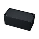 SANWA SUPPLY(サンワサプライ) ケーブル&タップ収納ボックス CB-BOXP2BKN2ケーブル収納 配線 ケーブル収納ボックス ケーブル タップ収納ボックス Mサイズ ブラック ケーブル収納 ボックス タップ 収納ボックス 収納ボックス 電源 配線 隠し ケーブル 収納ケース 人気