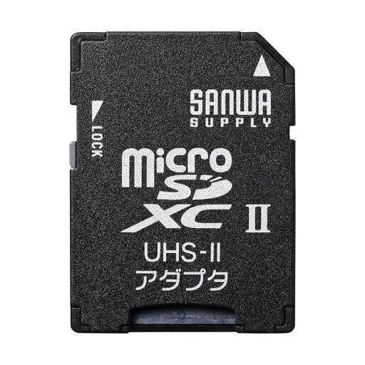 SANWA SUPPLY(サンワサプライ) microSDアダプタ ADR-MICROUH2 SANWA SUPPLY(サンワサプライ) microSDアダプタ ADR-MICROUH2