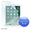 SANWA SUPPLY(サンワサプライ) Apple9.7インチiPad2017用ブルーライトカット保護指紋反射防止フィルム LCD-IPAD8BCAR