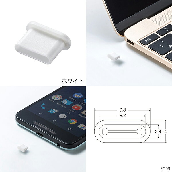 SANWA SUPPLY（サンワサプライ） タイプCコネクタキャップ TK-CAP6 3