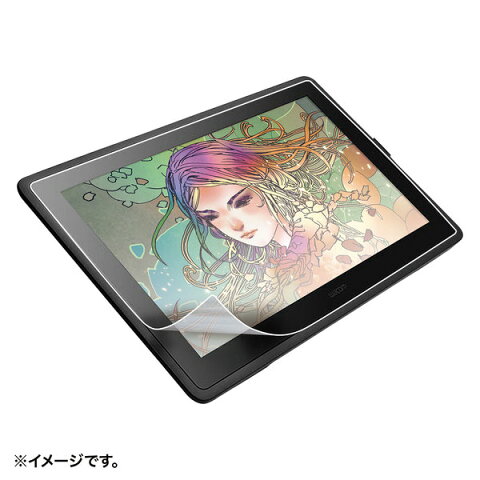 【送料無料】 SANWA SUPPLY（サンワサプライ） WaCom ペンタブレット Cintiq 22ヨウペーパーライクフィルム LCD-WC22Pペーパーライクフィルム 紙 反射防止フィルム シリコン素材 両面テープ不要 専用タイプ タッチパネル対応 ホコリ防止 指紋防止 傷防止 電気特性