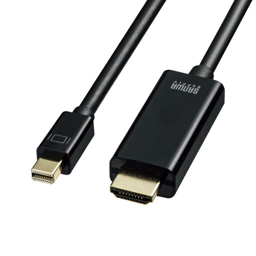 SANWA SUPPLY(サンワサプライ) ミニDisplayPort-HDMI変換ケーブル HDR対応 1m KC-MDPHDRA10 SANWA SUPPLY(サンワサプライ) ミニDisplayPort-HDMI変換ケーブル HDR対応 1m KC-MDPHDRA10