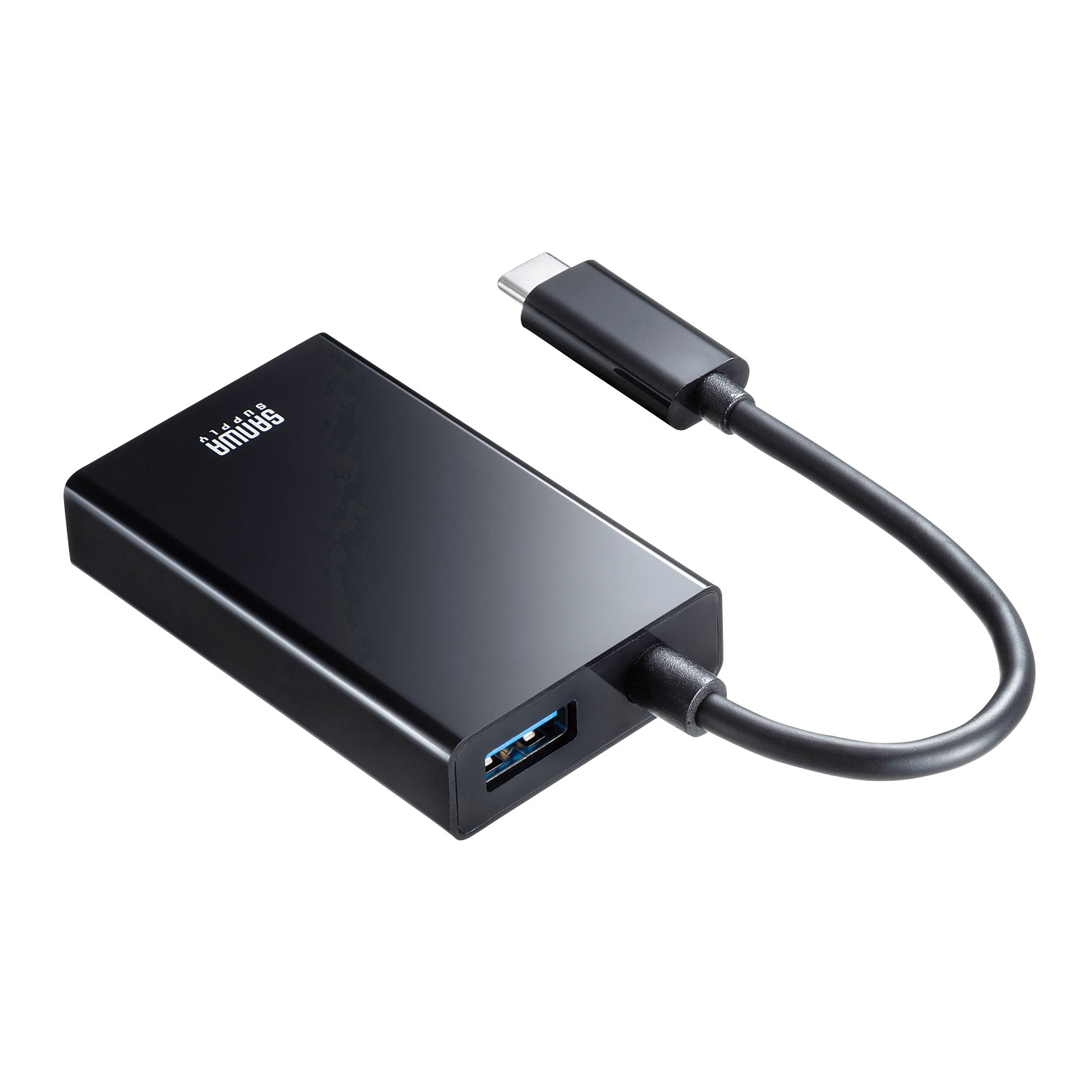SANWA SUPPLY�ʥ���掠�ץ饤�� USB33.2 TypeC-LAN�Ѵ������ץ���USB�ϥ֥ݡ����ա� USB-CVLAN4