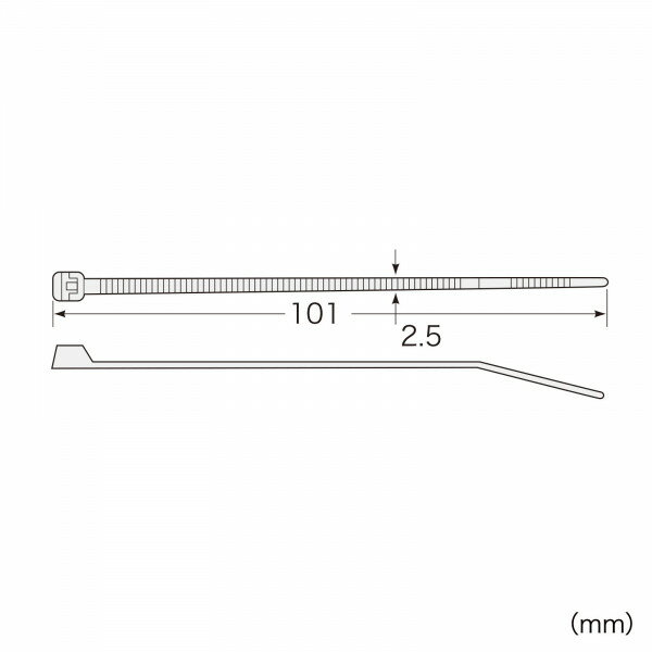 SANWA SUPPLY（サンワサプライ） ケーブルタイ CA-612N 3