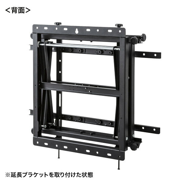 スマホケースやバンド CASE CAMPのSANWA SUPPLY（サンワサプライ） プッシュ式壁掛け金具 CR-PLKG16BK｜アングル3