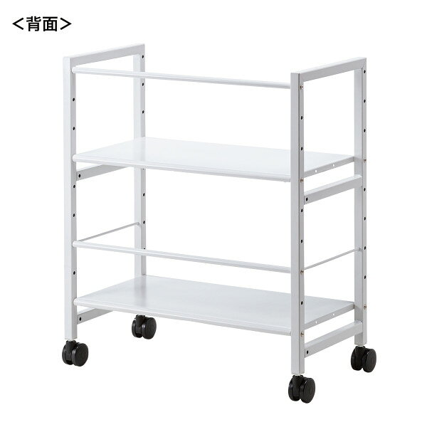 SANWA SUPPLY(サンワサプライ) 高耐荷重ワゴン(2段) WG-207 [2]