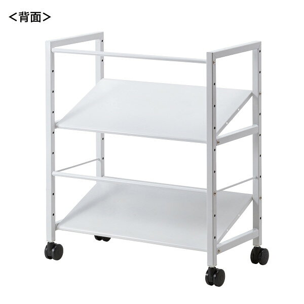 SANWA SUPPLY(サンワサプライ) 高耐荷重ワゴン(2段) WG-207 [3]