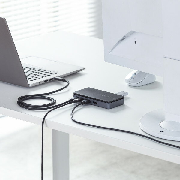 SANWA SUPPLY(サンワサプライ) ドッキングステーション(HDMI×2画面出力・LAN端子なし) [3]