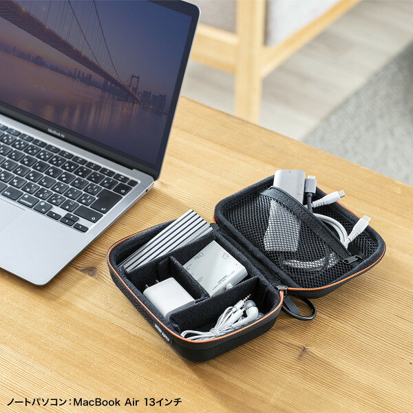 SANWA SUPPLY（サンワサプライ） セミハードガジェットケース IN-HDAD3BK casecamp-12950073 スマホケースやバンド CASE CAMP サンプル画像2