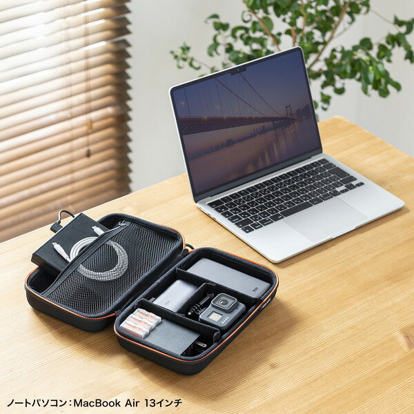 SANWA SUPPLY（サンワサプライ） セミハードガジェットケース IN-HDAD5BK casecamp-12950065 スマホケースやバンド CASE CAMP サンプル画像2